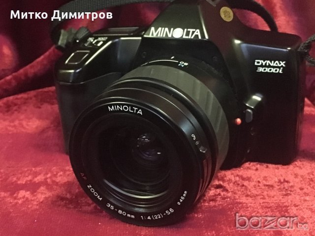 Фотоапарат MINOLTA DYNAX 3000i, снимка 7 - Фотоапарати - 18222286