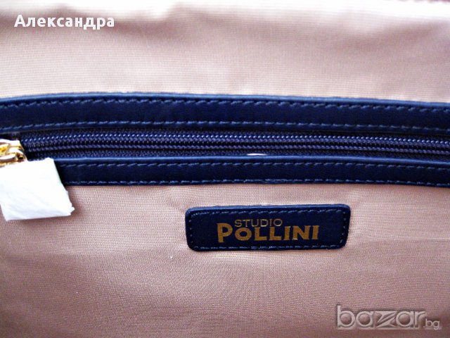 Елегантна нова италианска чанта POLLINI , снимка 2 - Чанти - 12876233