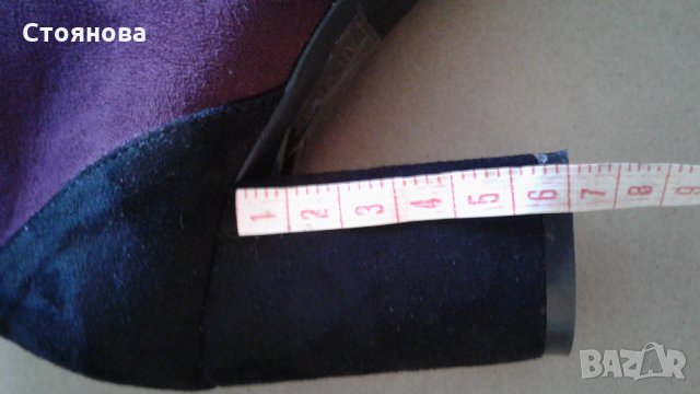 Дамски боти естествен велур "Glamorous" 37 номер, снимка 7 - Дамски боти - 25220393