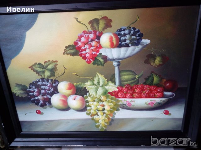 картина-натюрморт, снимка 2 - Картини - 21372119