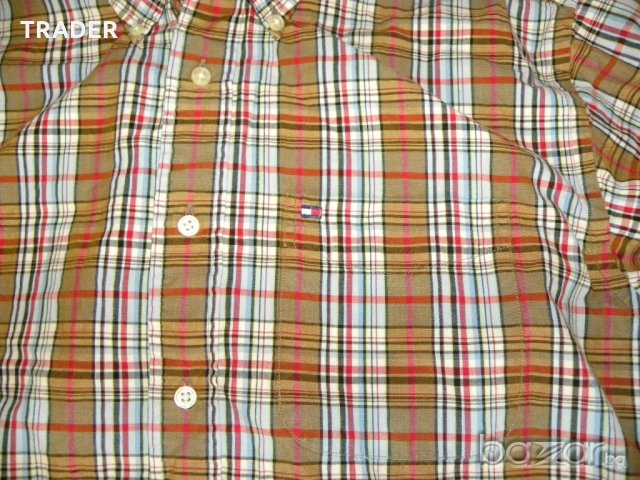 Мъжка спортна  риза TOMMY HILFIGER,  100% памук, снимка 9 - Ризи - 19699359