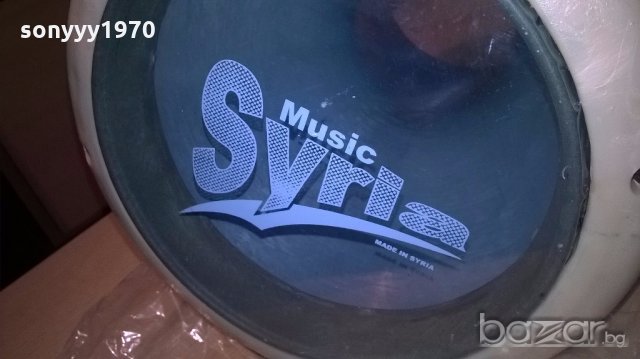 НОВА тарамбука-син цвят-маркова от сирия 40х25см, снимка 10 - Ударни инструменти - 19974545