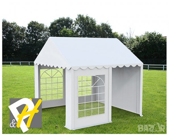 Шатра 3х3м, 500 гр/м2 - 100% водоустойчива, снимка 2 - Градински мебели, декорация  - 22308410