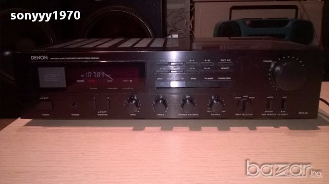 Denon dra-25 receiver-made in japan-внос швеицария, снимка 5 - Ресийвъри, усилватели, смесителни пултове - 14240634