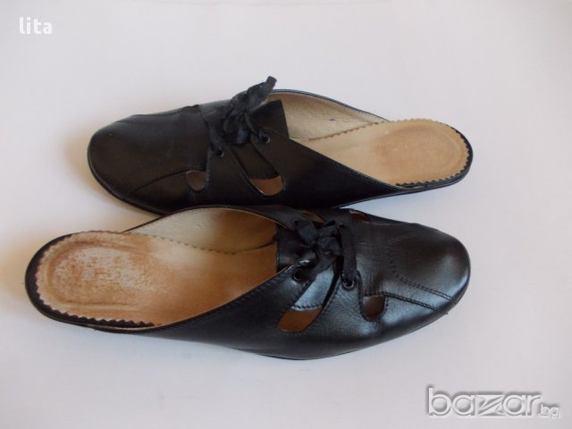 Мюли ест.кожа № 37, снимка 3 - Чехли - 15792331