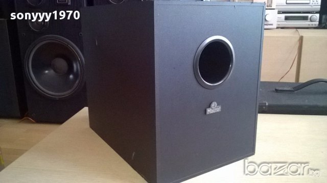 Magnat cubus subwoofer-150w/4оhms-germany-внос швеицария, снимка 2 - Тонколони - 13702377