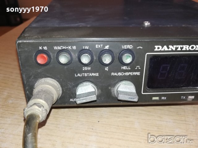 dantronik rt5000s-станция+слушалка-внос швеицария, снимка 8 - Ресийвъри, усилватели, смесителни пултове - 20646652