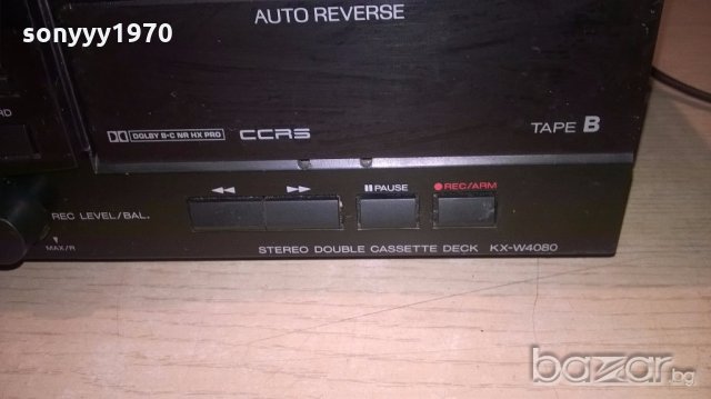 kenwood kx-w4080 deck-внос швеицария, снимка 9 - Ресийвъри, усилватели, смесителни пултове - 18815065