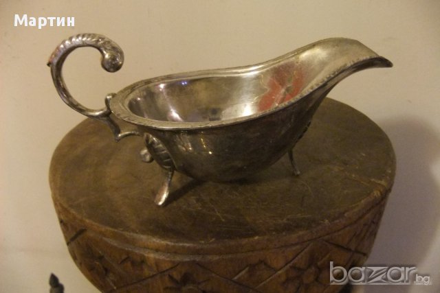 Стар масивен посребрен - Съд  (00807)