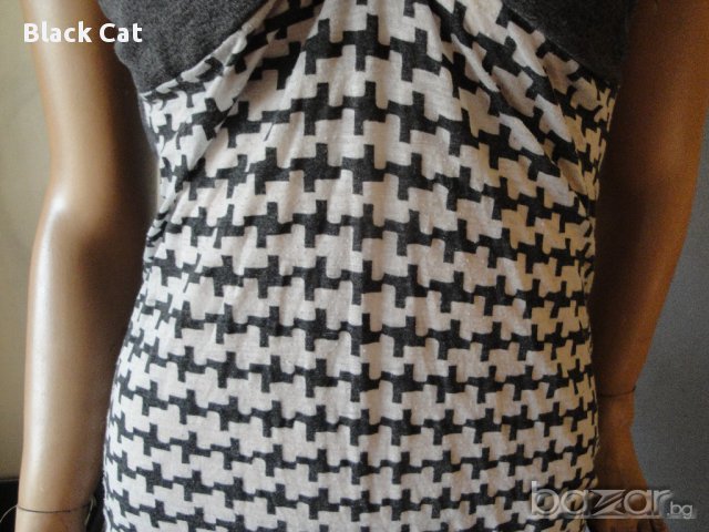 Атрактивен сив дамски топ / потник с връзки, дамска блуза / тениска без ръкави, ръкав, дамско бюстие, снимка 6 - Корсети, бюстиета, топове - 8500414