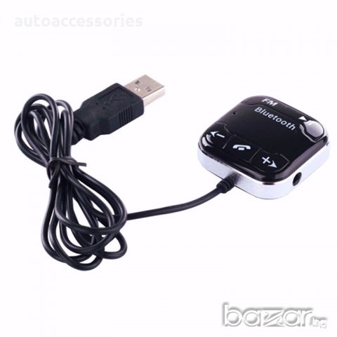 Автомобилен комплект Безжичен FM Bluetooth предавател MP3 плейър USB SD хендсфри дисплей, снимка 4 - Аксесоари и консумативи - 19497481
