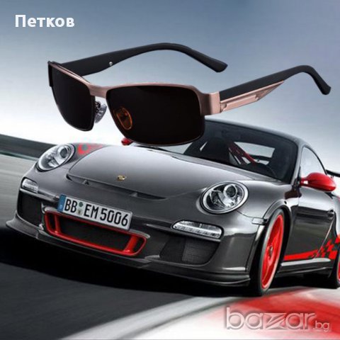 Мъжки поляризирани слънчеви очила - за спорт и шофиране-Порше дизайн., снимка 6 - Слънчеви и диоптрични очила - 11773839
