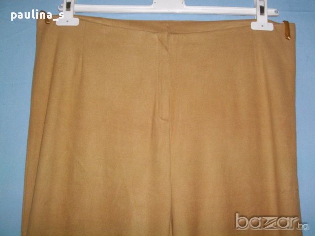 Еластични велурени / кадифени бермуди / голям размер / широк крачол , снимка 6 - Къси панталони и бермуди - 14668788