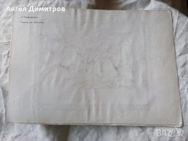 Картина акварел Георги Репнински , снимка 5 - Картини - 25441962