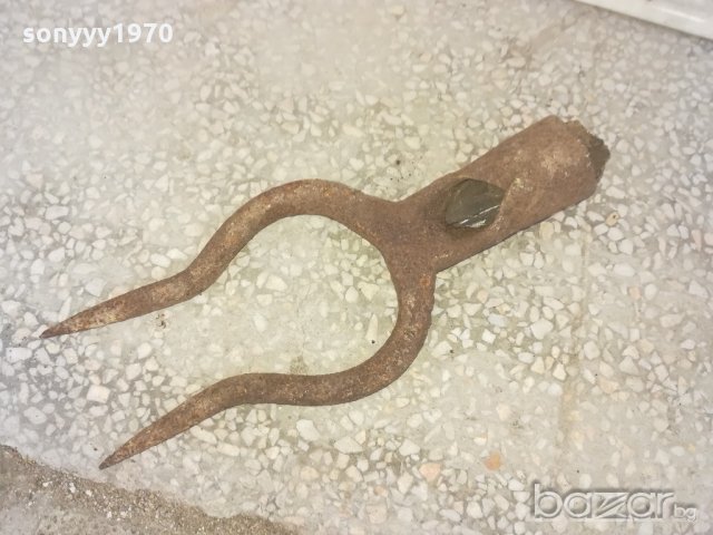 антика-старо и автентично-30х18см-кован метал, снимка 3 - Колекции - 21002604