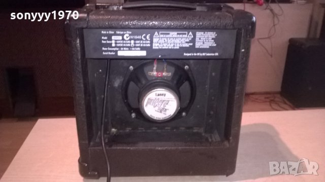 laney hcm10 guitar amplifier-30х29х18см-внос англия, снимка 16 - Ресийвъри, усилватели, смесителни пултове - 22837305
