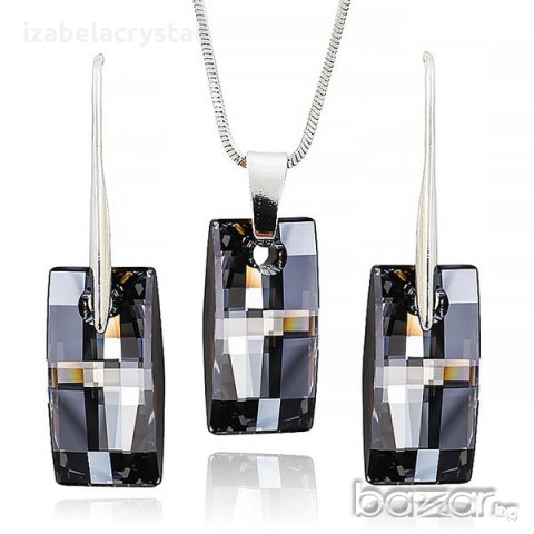  Комплект Сваровски ''Urban'' Crystals from SWAROVSKI ®, снимка 3 - Бижутерийни комплекти - 10054820
