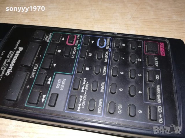 panasonic audio-remote control-внос швеицария, снимка 13 - Ресийвъри, усилватели, смесителни пултове - 21706059