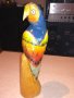 ретро колекция-папагал-дърво/лак-33х10см-внос франция, снимка 4