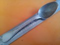 стара чаена лъжичка със щемпел на производителя, снимка 1