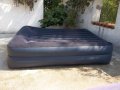 Винилов надуваем басейн басейн с твърд борд надуваем матрак дюшек и легло , снимка 15
