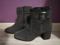 Дамски боти естествен велур, снимка 4