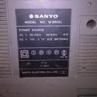  sanyo m9800l-japan-ретро касетофон-внос швеицария, снимка 12 - Ресийвъри, усилватели, смесителни пултове - 16344767
