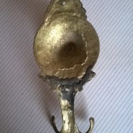 стара бронзова/месингова/ закачалка, снимка 2 - Антикварни и старинни предмети - 13831642