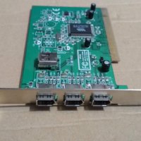 StarTech PCI Firewire 4 ports- VIA VT6306 Chipset, снимка 1 - Кабели и адаптери - 24158836