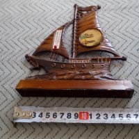 Стар сувенир,корабче термометър, снимка 5 - Антикварни и старинни предмети - 25362988