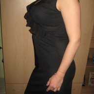 Стилна черна рокля Only, снимка 4 - Рокли - 10037753