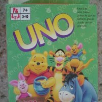 Карти за игра Уно Uno - Мечо Пух, снимка 1 - Образователни игри - 20775795