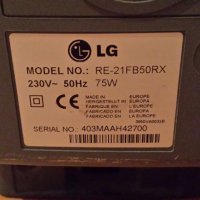 Цветен работещ телевизор LG 21" RE-21FB50RX , снимка 6 - Телевизори - 22676496