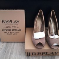 Replay нови оригинал, снимка 2 - Дамски обувки на ток - 20756625