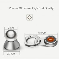 Стойка магнитна за телефон+пръстен  2 в 1, снимка 5 - Аксесоари и консумативи - 19518274