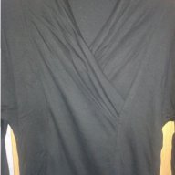 Черна туника / блуза, снимка 2 - Туники - 15746894