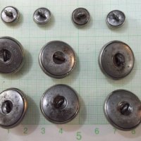 Лот от железничарски царски метални копчета, снимка 5 - Други ценни предмети - 25652888