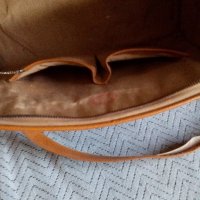 Стара кожена дамска чанта #2, снимка 7 - Антикварни и старинни предмети - 20669837