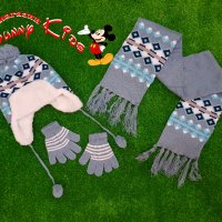 Шапка, шал и ръкавици, снимка 1 - Шапки, шалове и ръкавици - 23294951