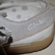 Clarks сребристи кожени обувки №28, UK10 F, снимка 6 - Детски маратонки - 15816437