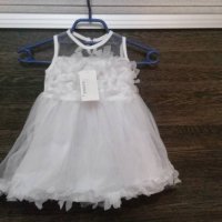Детска рокля 3 години Ново.бяла ЛИСТА., снимка 2 - Детски рокли и поли - 24695758