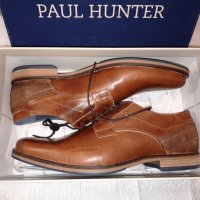 Стилни мъжки обувки от естествена кожа PAUL HUNTER №44, снимка 13 - Ежедневни обувки - 24462010