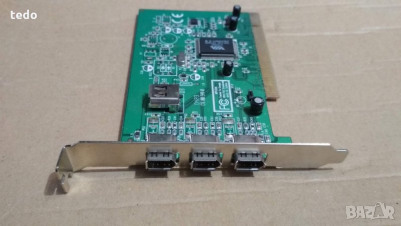 StarTech PCI Firewire 4 ports- VIA VT6306 Chipset, снимка 1