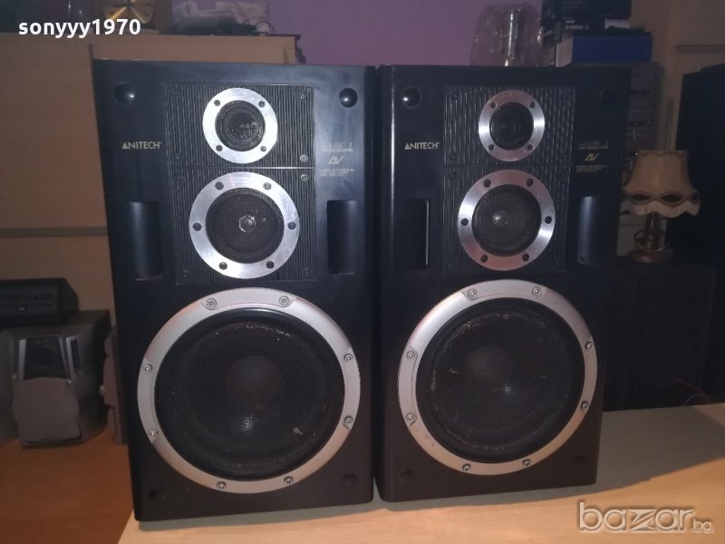 anitech classic 1 3way-51х28х21см-2бр тонколони, снимка 1