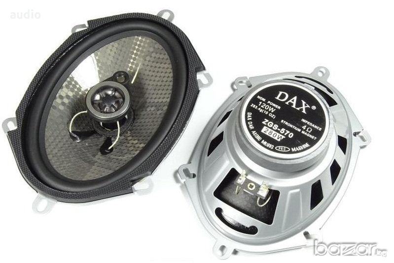 Авто говорители DAX ZGS-570, снимка 1