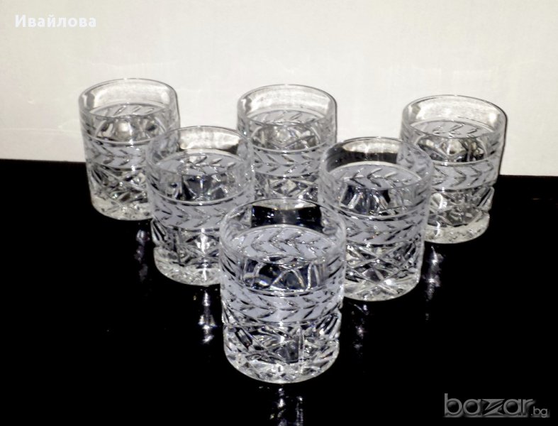 Кристални чаши за уиски , снимка 1