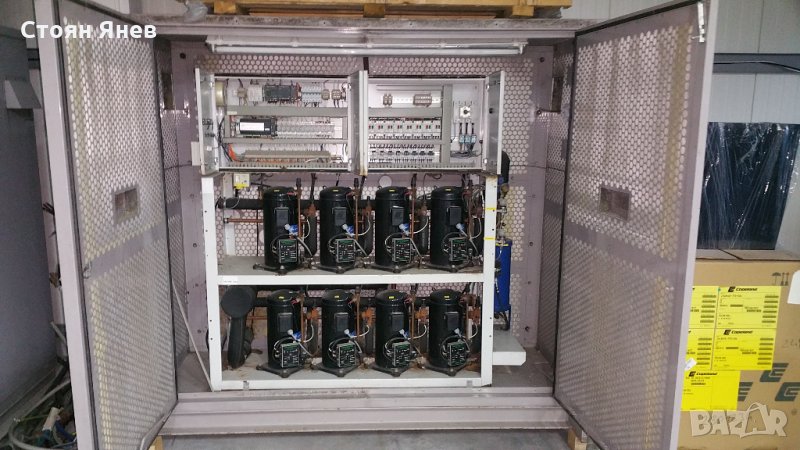 Хладилна централа с 8 компресора, снимка 1