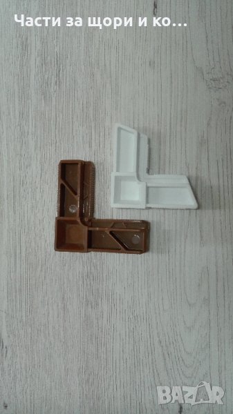 ПВЦ външен ъгъл за мрежа против насекоми /комарник/., снимка 1