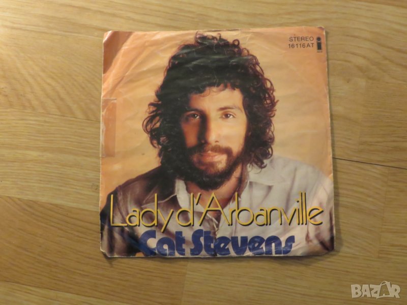 малка грамофонна плоча -Cat Stevens - Lady d Arbanvile - изд.90те г., снимка 1