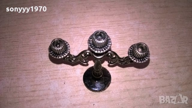 мини ретро колекция-свещник-внос швеицария-8х7х3см, снимка 8 - Колекции - 21884416